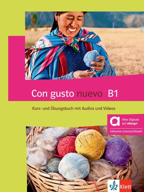 Con gusto nuevo B1 - Hybride Ausgabe allango. Kurs- und Übungsbuch, 1 Buch und 1 Diverse