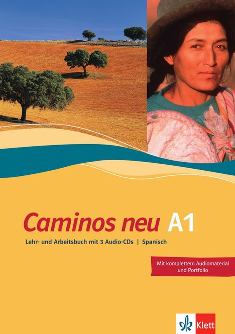 Caminos A1. Neue Ausgabe. Lehr- und Arbeitsbuch mit 3 Audio-CDs, Buch