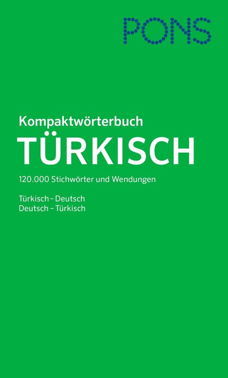 PONS Kompaktwörterbuch Türkisch, Buch