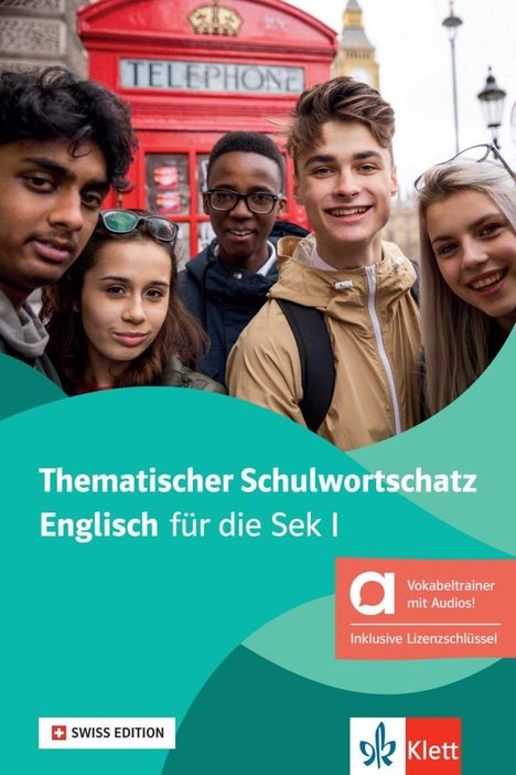 Wolfgang Hamm: Thematischer Schulwortschatz Englisch - Swiss Edition - Hybride Ausgabe allango, 1 Buch und 1 Diverse