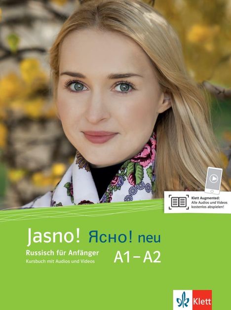 Jasno! neu A1-A2. Kursbuch und Audios und Videos, Buch