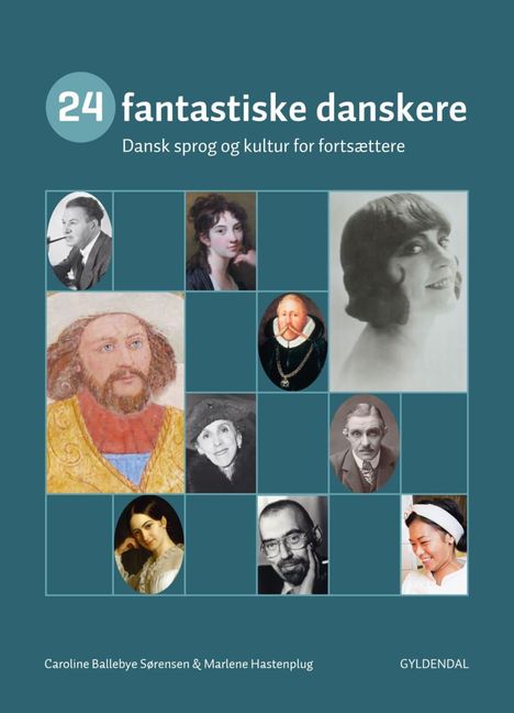 24 fantastiske danskere B1-B2. Kurs- und Übungsbuch, Buch