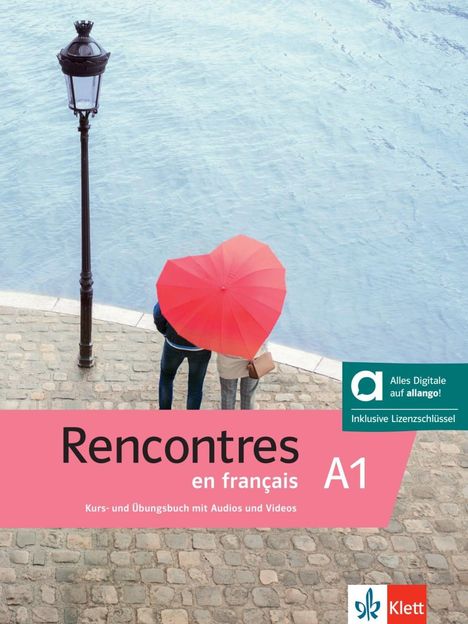 Rencontres en français A1 - Hybride Ausgabe allango, 1 Buch und 1 Diverse
