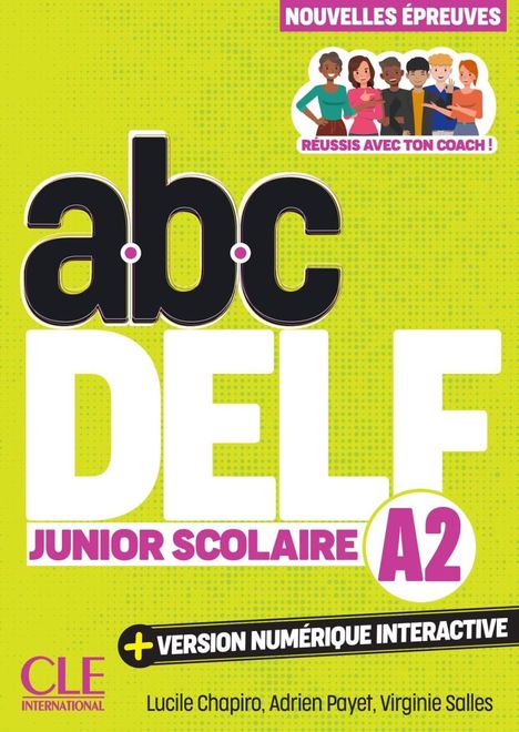 Lucile Chapiro: abc DELF Junior Scolaire A2, Buch