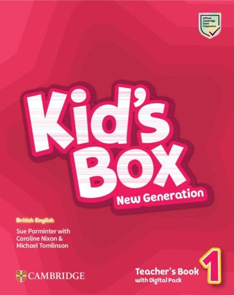 Sue Parminter: Kid's Box New Generation. Level 1. Teacher's Book with Digital Pack, Buch