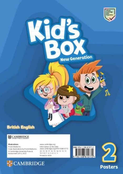 Caroline Nixon: Kid's Box New Generation. Level 2. Posters, Diverse