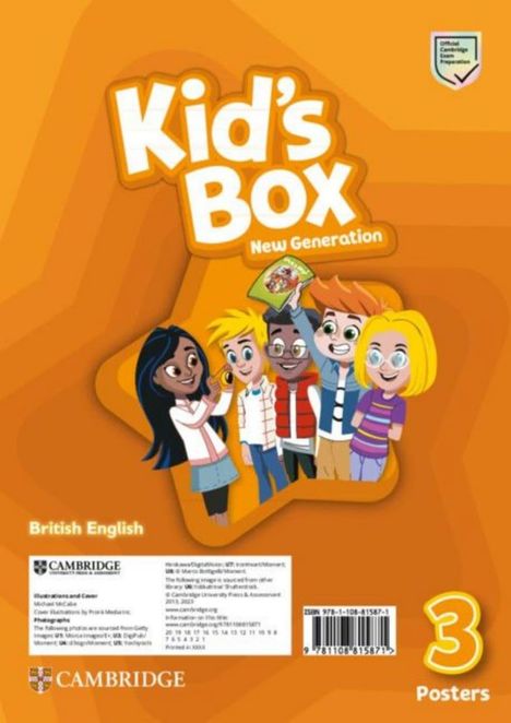 Caroline Nixon: Kid's Box New Generation. Level 3. Posters, Diverse