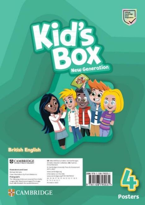 Caroline Nixon: Kid's Box New Generation. Level 4. Posters, Diverse