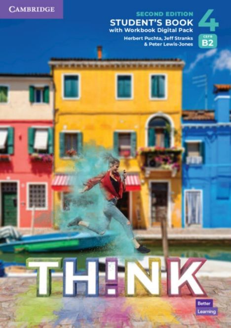 Peter Lewis-Jones: Think. Second Edition Level 4. Student's Book with Workbook Digital Pack, Buch