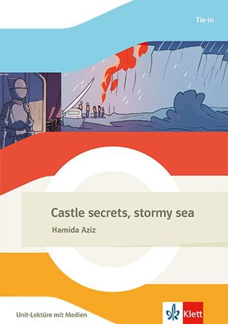 Hamida Aziz: Castle secrets, stormy sea, 1 Buch und 1 Diverse