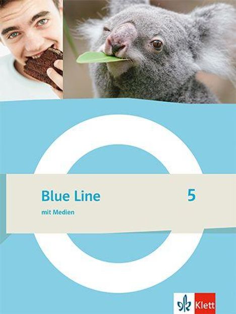 Blue Line 5. Schulbuch mit Medien (fester Einband) Klasse 9, Buch
