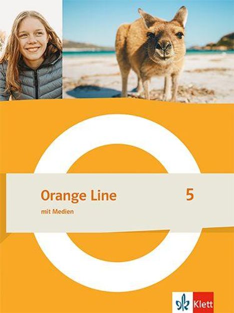 Orange Line 5. Schulbuch mit Medien (fester Einband) Klasse 9, Buch