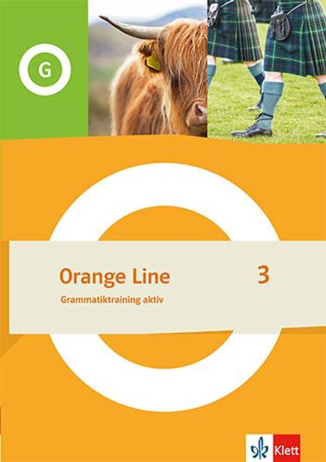 Orange Line 3. Grammatiktraining aktiv Klasse 7, 1 Buch und 1 Diverse