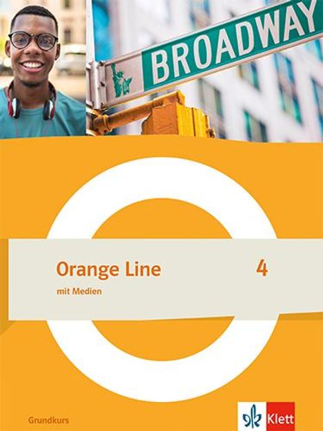 Orange Line 4 Grundkurs. Schulbuch (fester Einband) Klasse 8, Buch