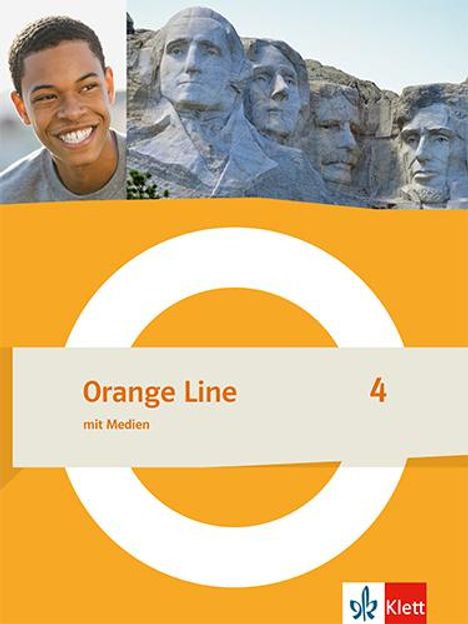 Orange Line 4. Schulbuch mit Medien (flexibler Einband) Klasse 8, Buch