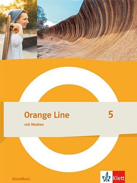 Orange Line 5 Grundkurs. Schulbuch mit Medien (flexibler Einband) Klasse 9, Buch
