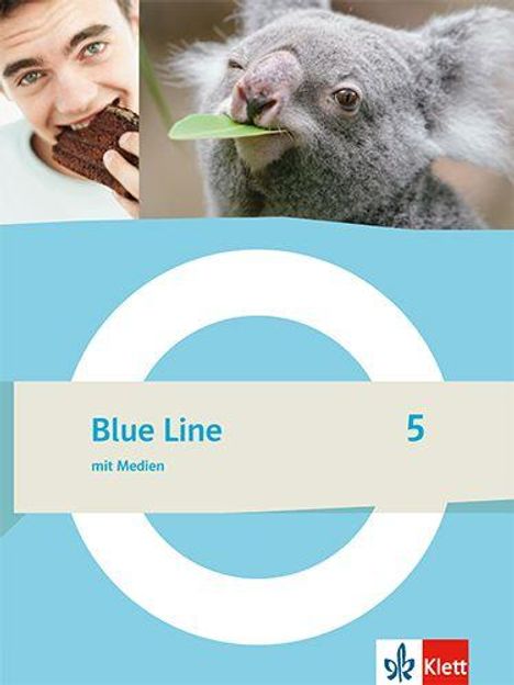 Blue Line 5. Schulbuch mit Medien (flexibler Einband) Klasse 9, Buch
