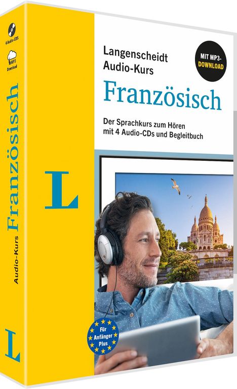 Langenscheidt Audio-Kurs Französisch mit 4 Audio-CDs und Begleitbuch, MP3-CD