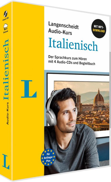 Langenscheidt Audio-Kurs Italienisch mit 4 Audio-CDs und Begleitbuch. Mp3-CD, MP3-CD