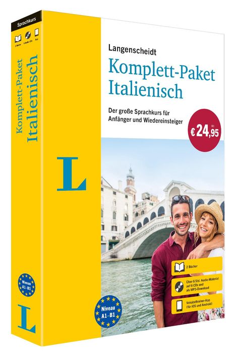 Langenscheidt Komplett-Paket Italienisch, Buch