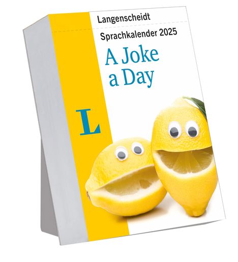 Langenscheidt Sprachkalender A Joke a Day 2025, Kalender