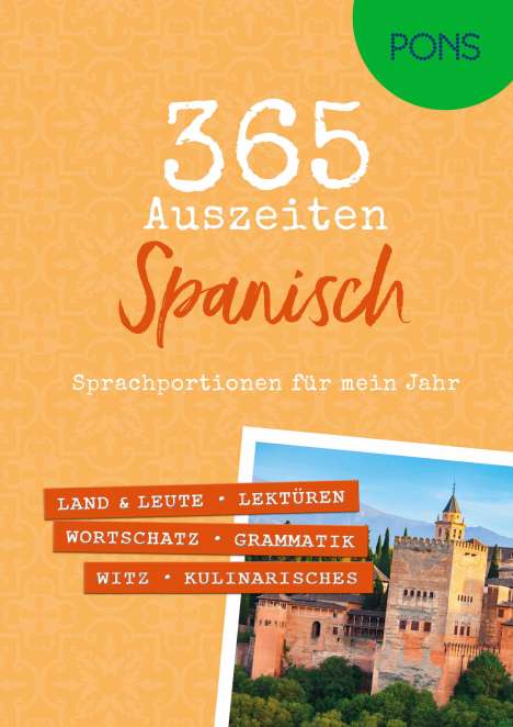 PONS 365 Auszeiten Spanisch, Buch