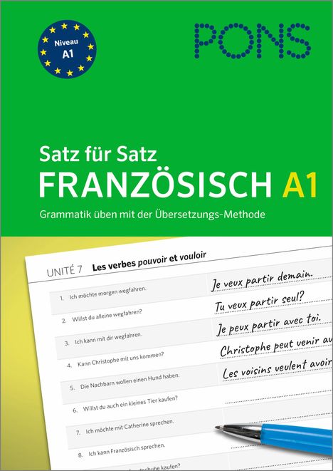 PONS Satz für Satz Französisch A1, Buch