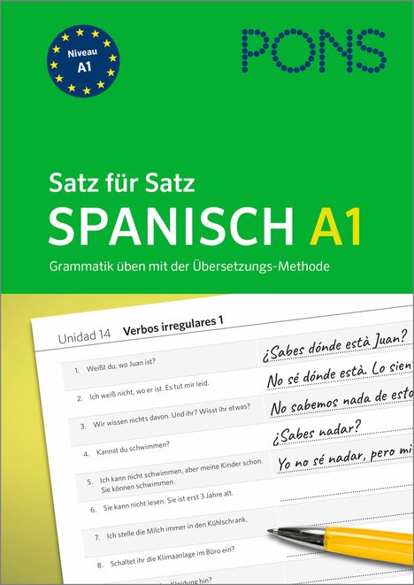 PONS Satz für Satz Spanisch A1, Buch