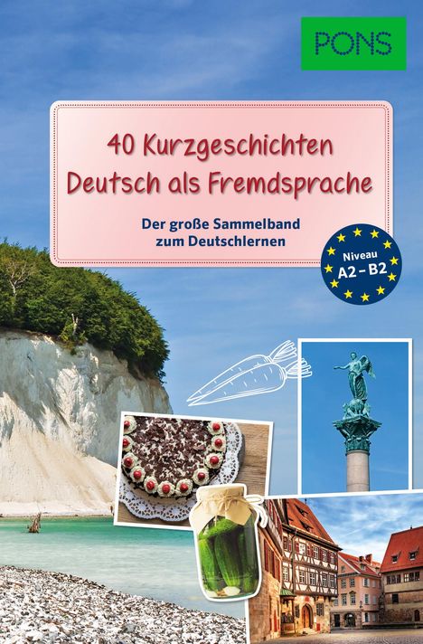 PONS 40 Kurzgeschichten Deutsch als Fremdsprache, Buch