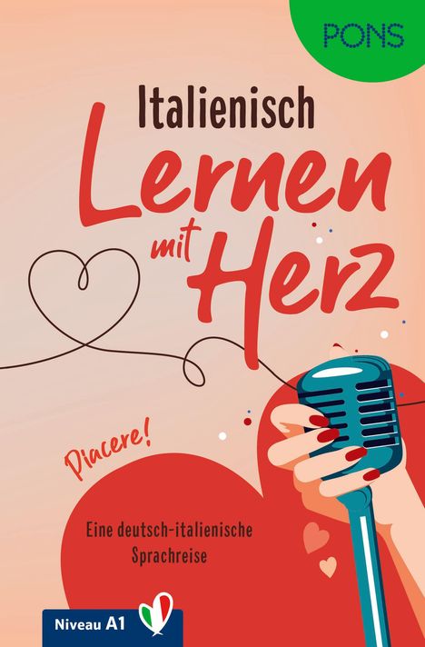 PONS Lernen mit Herz Italienisch A1, Buch