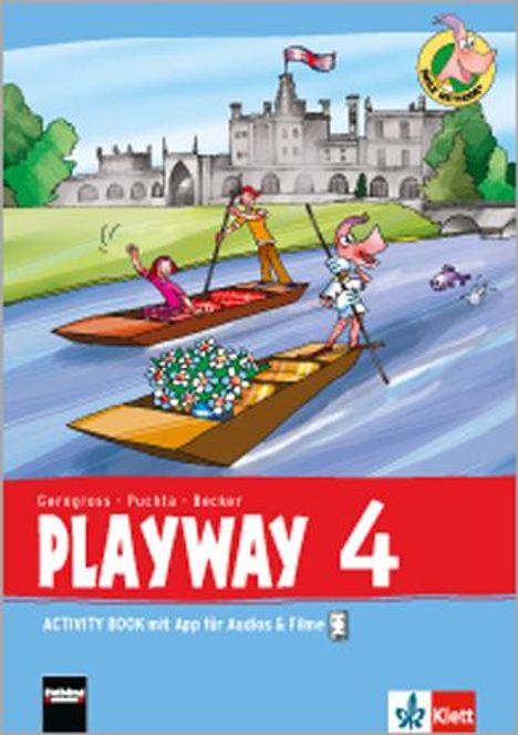 Playway. Für den Beginn ab Klasse 1. Activity Book mit App für Filme&Audios. 4. Schuljahr, Buch