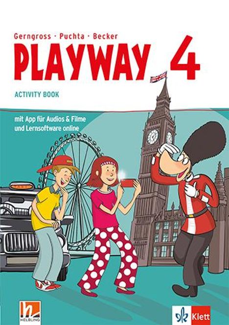 Playway 4. Ab Klasse 3. Activity Book mit Lernsoftware online Klasse 4. Ausgabe für Nordrhein-Westfalen, 1 Buch und 1 Diverse