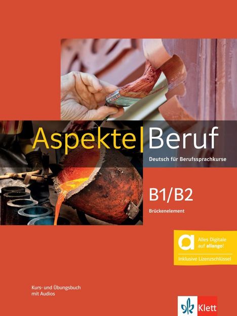 Aspekte Beruf B1/B2 Brückenelement - Hybride Ausgabe allango, 1 Buch und 1 Diverse