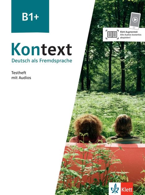 Sarah Fleer: Kontext B1+. Testheft mit Audios, Buch