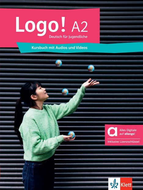 Sarah Fleer: Logo! A2 - Hybride Ausgabe allango. Kursbuch, 1 Buch und 1 Diverse