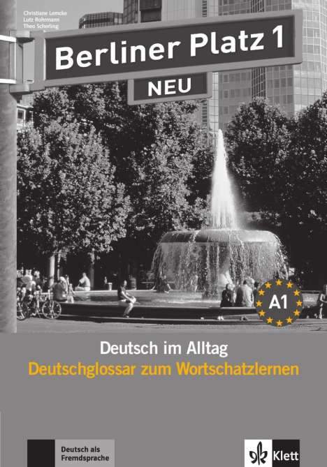 Berliner Platz 1 NEU - Deutschglossar zum Wortschatzlernen, Buch