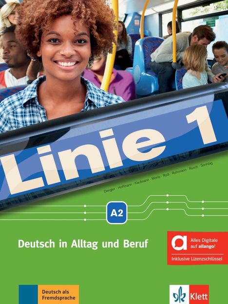 Linie 1 A2 - Hybride Ausgabe allango, 1 Buch und 1 Diverse