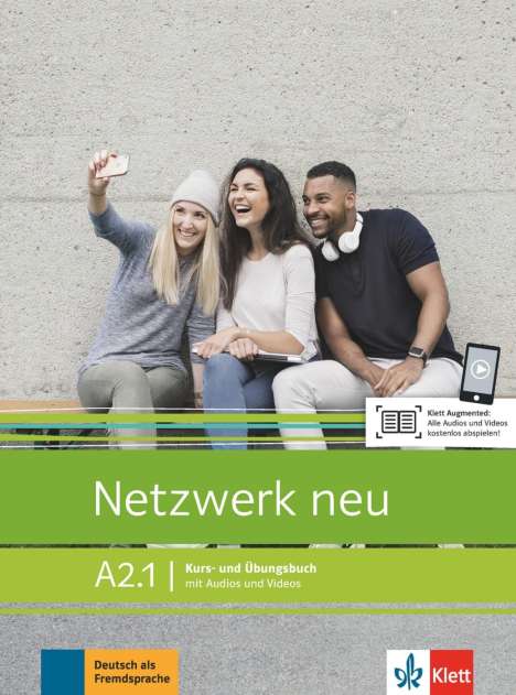 Stefanie Dengler: Netzwerk neu A2.1. Kurs- und Übungsbuch mit Audios und Videos, Buch
