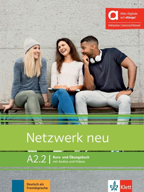 Netzwerk neu A2.2 - Hybride Ausgabe allango, 1 Buch und 1 Diverse