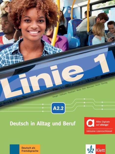 Linie 1 A2.2 - Hybride Ausgabe allango, 1 Buch und 1 Diverse