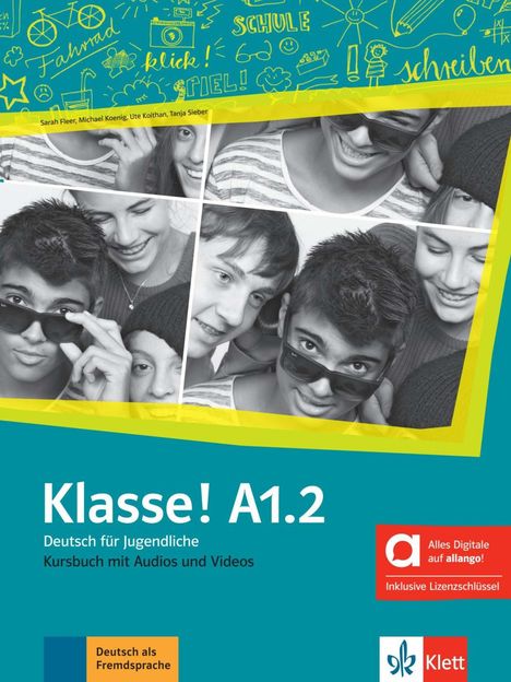 Klasse! A1.2 - Hybride Ausgabe allango, 1 Buch und 1 Diverse