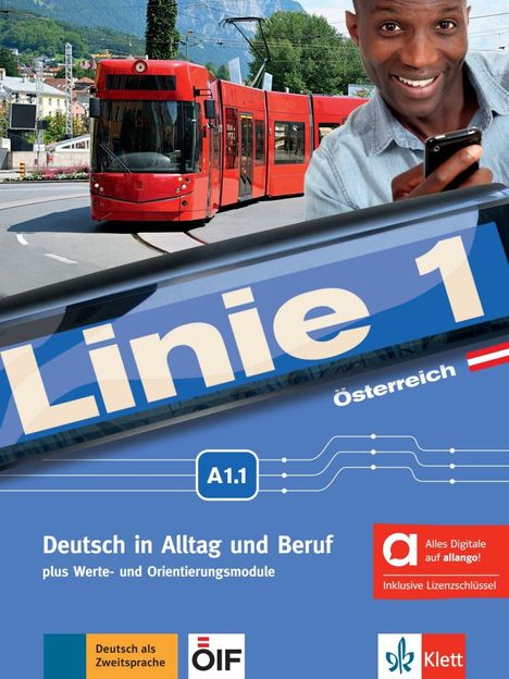 Linie 1 Österreich A1.1 - Hybride Ausgabe allango, 1 Buch und 1 Diverse