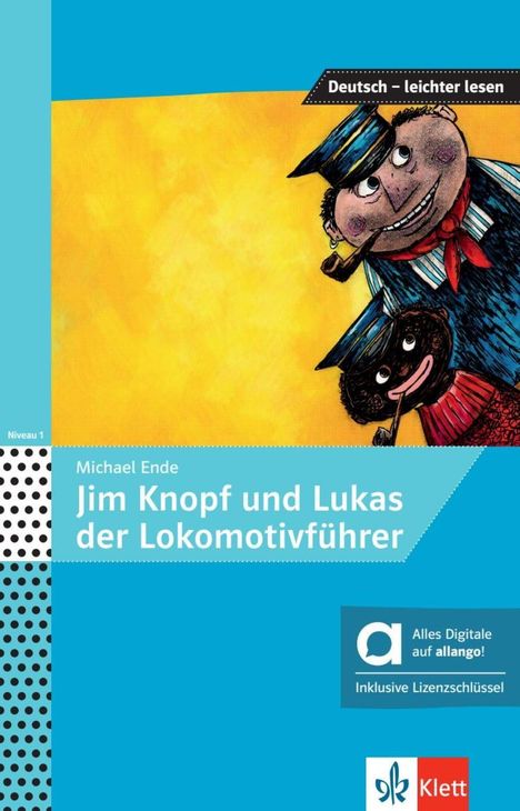 Michael Ende: Jim Knopf und Lukas der Lokomotivführer - Hybride Ausgabe allango, 1 Buch und 1 Diverse