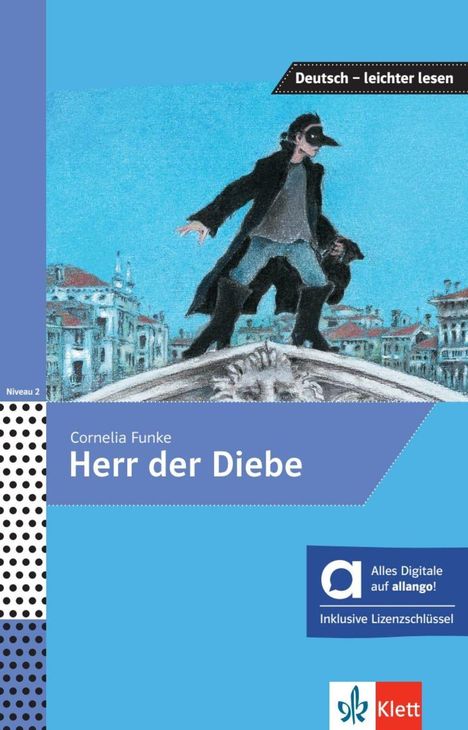 Cornelia Funke: Herr der Diebe - Hybride Ausgabe allango, 1 Buch und 1 Diverse