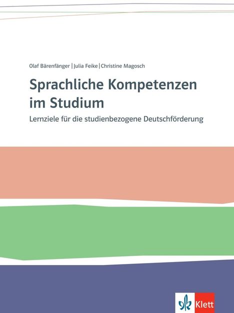 Olaf Bärenfänger: Sprachliche Kompetenzen im Studium, Buch