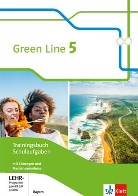 Green Line 5. Trainingsbuch Schulaufgaben, Heft mit Lösungen und CD-ROM Klasse 9. Ausgabe Bayern, 1 Buch und 1 Diverse