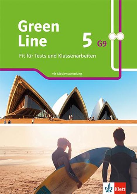 Green Line 5 G9. Fit für Tests und Klassenarbeiten. Arbeitsheft mit Lösungen und Mediensammlung, 1 Buch und 1 Diverse