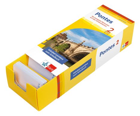 Pontes 2 Gesamtband (ab 2020) - Vokabel-Lernbox zum Schulbuch 2. Lernjahr, Buch