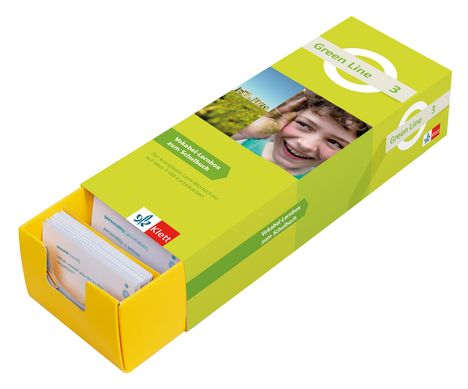 Green Line 3 (ab 2021) Klasse 7 Vokabel-Lernbox zum Schulbuch, Buch