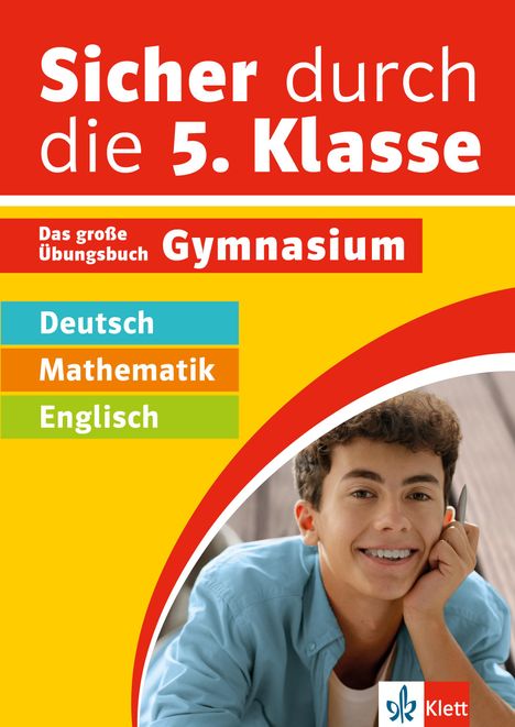 Klett Sicher durch die 5. Klasse - Deutsch, Mathematik, Englisch, Buch